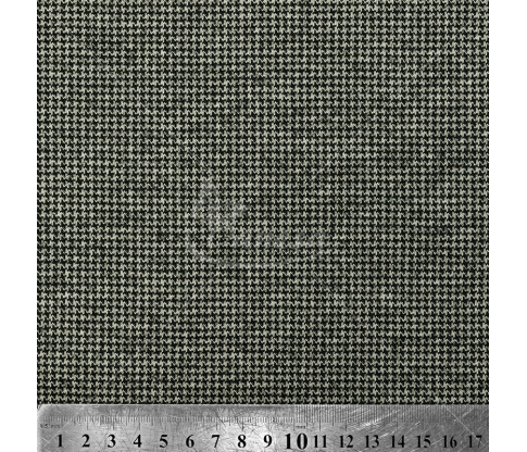 Suit fabric, Virgin Wool, small pattern, black and white color