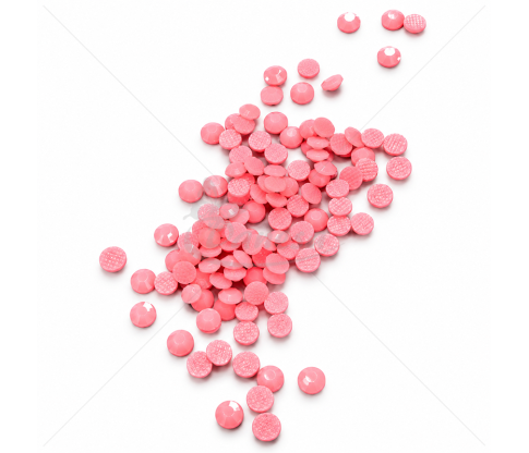 Iron-on decorative rhinestones, approx. 3 mm