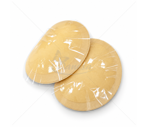 Push-Up Bra Pads with Silicone Adhesive Layer