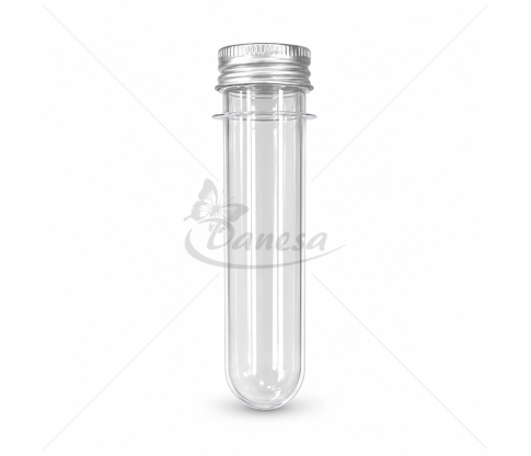 Plastic Container with Screw Cap, 35 ml / 43 ml