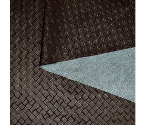 Faux leather, larger weave imitation, 330 g/m2
