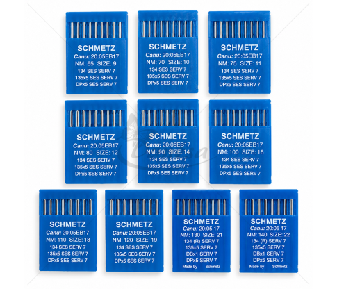 Universal Needles for Industrial Sewing Machines with a Thick Shank