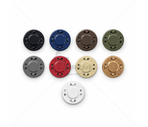 Prisiuvama magnetinė spaudė, 20 mm