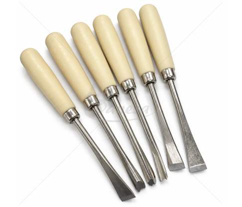 6-Piece Wood Carving Chisel Set