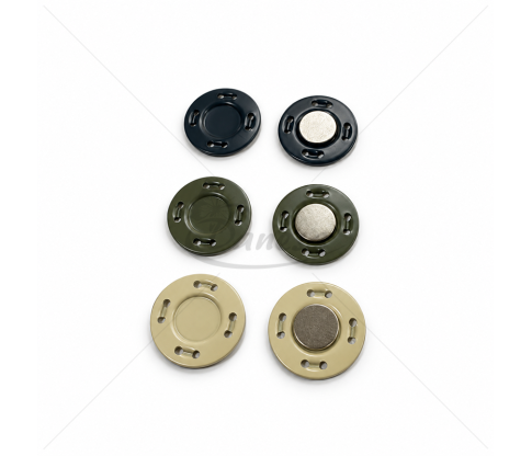Sew-on Magnetic Snap, 20 mm