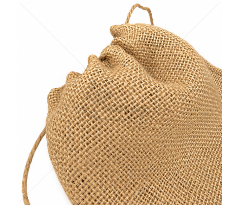 Jute Bag with Two Drawstrings 18 × 25 cm