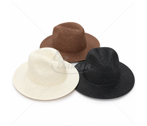 Summer Hat Made of Paper Straw, One Size