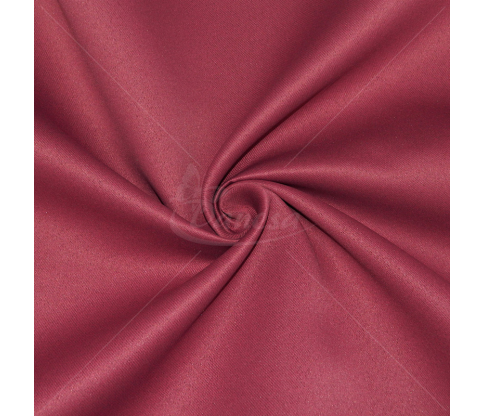 Blackout curtain fabric, smooth, bordeux color