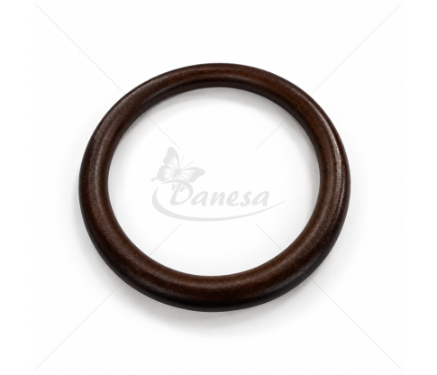Wooden ring for macrame and bag handles, Ø12 cm