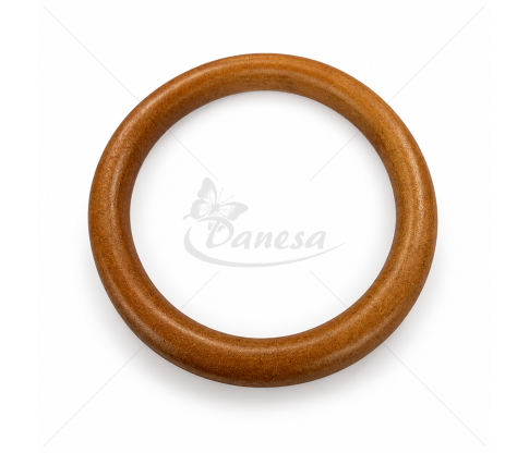 Medinis žiedas makramei ir rankinių rankenoms, Ø12 cm