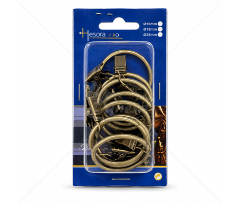 Curtain Rings with Clips