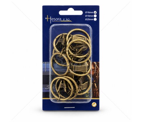 Curtain Rings with Clips