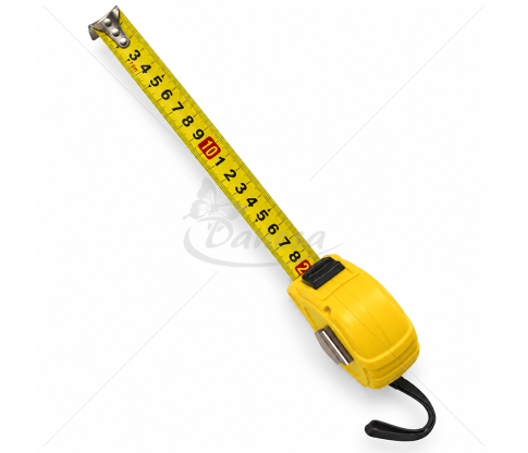 Steel Measuring Tape, 7.5 m, 25 mm