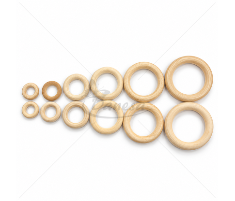 Wooden Ring for Crafts and Decorations