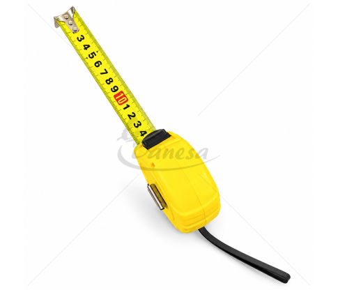 Steel Measuring Tape, 10 m, 25 mm