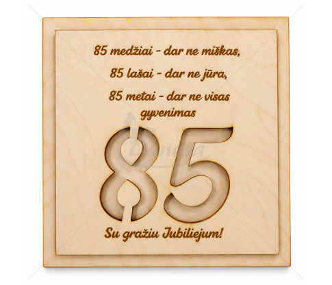 Wooden Money Gift Holder for Birthday Milestones