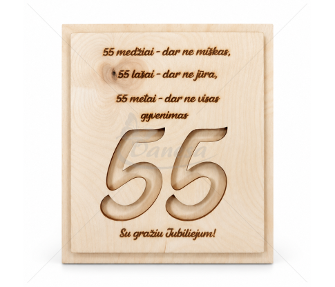 Wooden Money Gift Holder for Birthday Milestones
