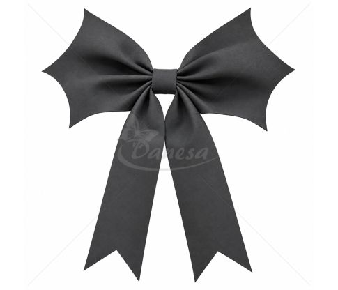 Чёрный декоративный бант «Летучая мышь» – на Хэллоуин