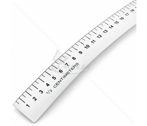 Aluminium Curved Ruler for Pattern Making, 60 cm