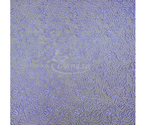 Gipiūras, abstraktus raštas, šviesiai violetinė spalva