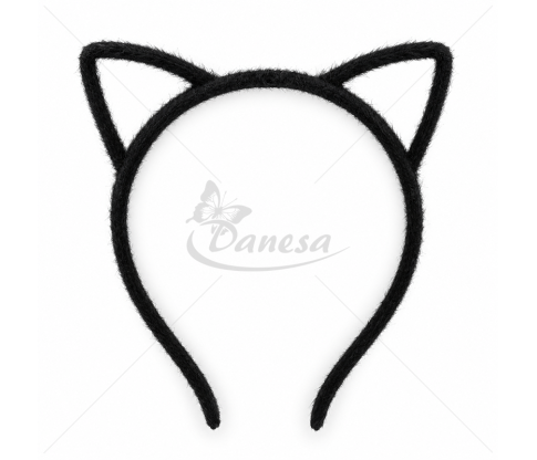 Fluffy Headband with Ears