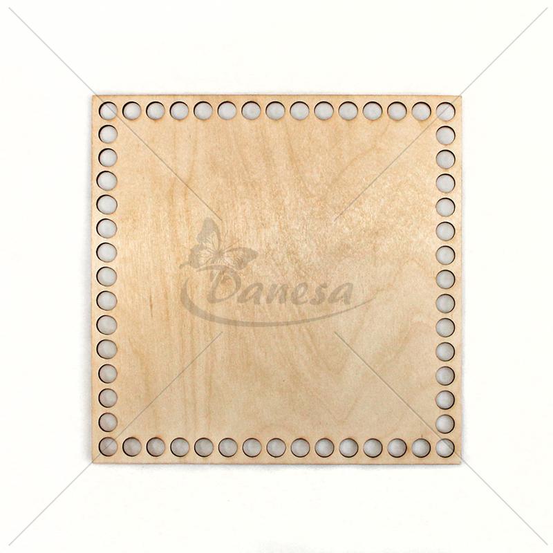 Wooden base for crochet (20 cm) - Danesa