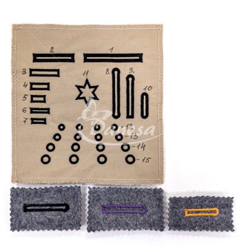 Buttonhole and loop sewing for coats